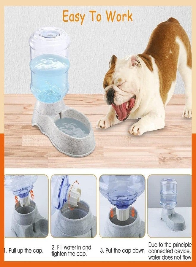EARTHCONE 3.8L Automatic Pet Food Water Dispenser for Dog Cat Self-Dispensing Feeding for Small Pets Bowl Dispenser Water Bottle for Dogs, Dog Water Bottle (1Pcs) - Image 4